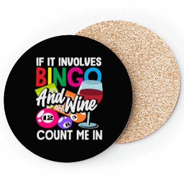 Discover Bingo Player Involves Wine Count Me In Coasters