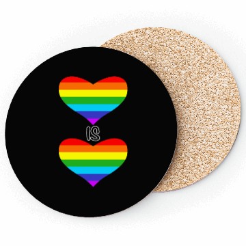 Discover Love is Love Coasters