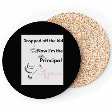 Discover Peaceful Dove with Empowering Message Coasters