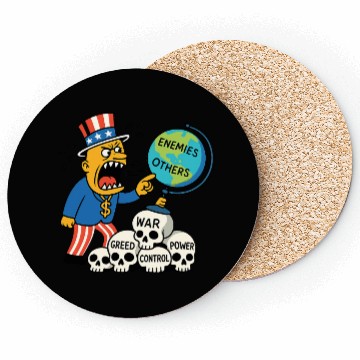 Discover Angry Uncle America Confronts Global Enemies Coasters