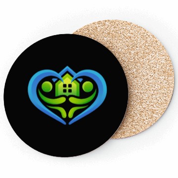 Discover Creative Heart Home Embrace Design Coasters