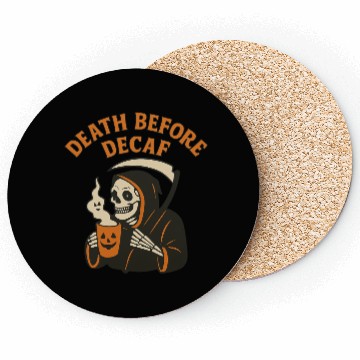 Discover Funeral Halloween Tribute Coasters