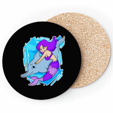 Discover Dolphin with Mermaid Coasters