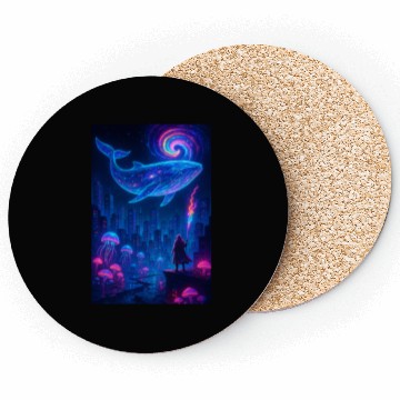 Discover cosmic-city-dreams-galactic-whale-nightscape Coasters