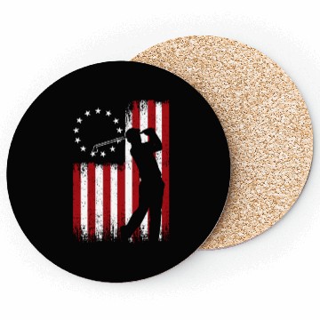 Discover American Flag Golf USA Flag Coasters