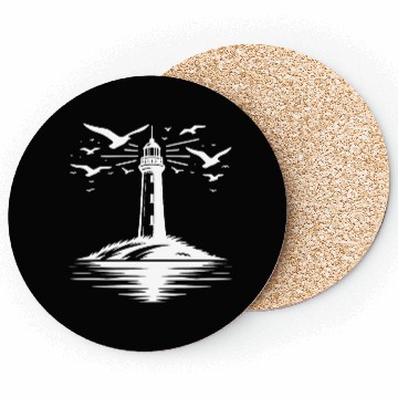 Discover Lighthouse Tattoo Coastal Light For Coastguards Coasters