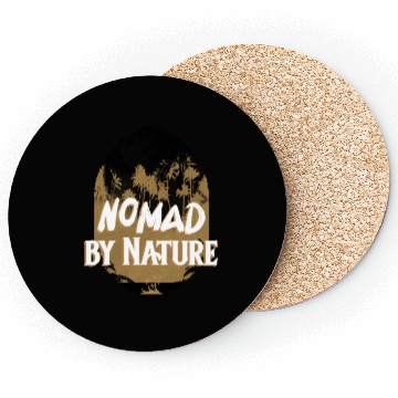 Discover Nomad by Nature Tropical Leaf Design Coasters