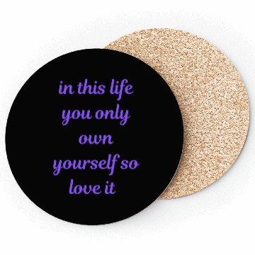 Discover Bold Positive Quote Coasters for Mindful Souls