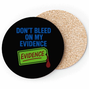 Discover Forensic Chemist Crime Lab Toxicology Science Coasters