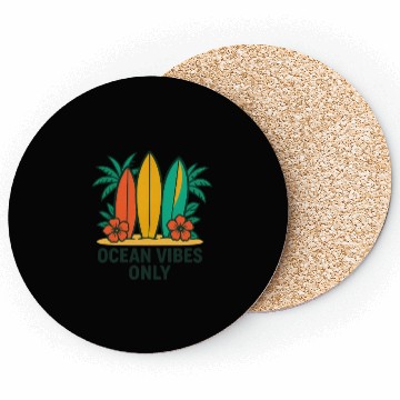 Discover Ocean Vibes Only Surf Coasters