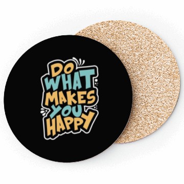 Discover Inspirational Positive Vibes Typography Coasters
