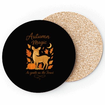 Discover Autumn Magic – As Gentle as the Forest Coasters