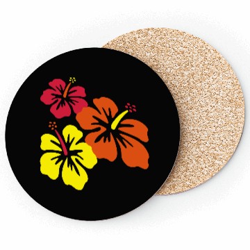 Discover hibiscus triple Coasters