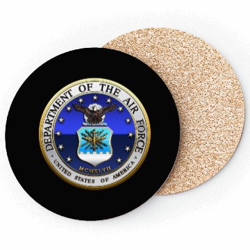 Discover US Air Force (USAF) Seal Coasters