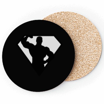 Discover Super Muscle Man Body Builder Coasters