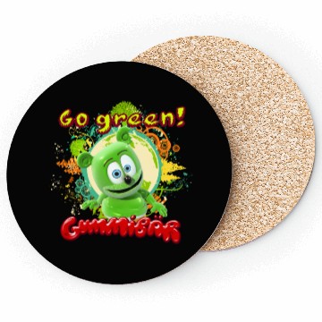 Discover Gummibär Go Green Earth Day Trees Coasters