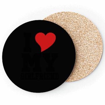 Discover i Love My Girlfriend Coasters