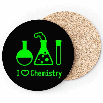 Discover I Love Chemistry Coasters