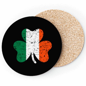 Discover Ireland Shamrock Coasters