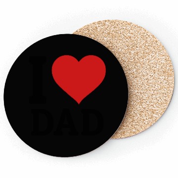 Discover I love Dad Coasters
