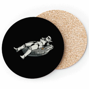 Discover Star Wars stormtrooper relaxing Coasters