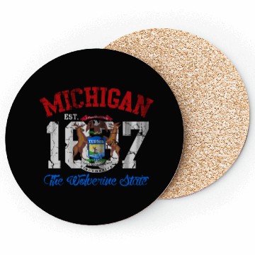 Discover Michigan Wolverine State Coasters