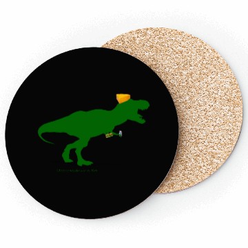Discover Cheesehead Cheeseheadasaurus Packers Dinosaur Coasters
