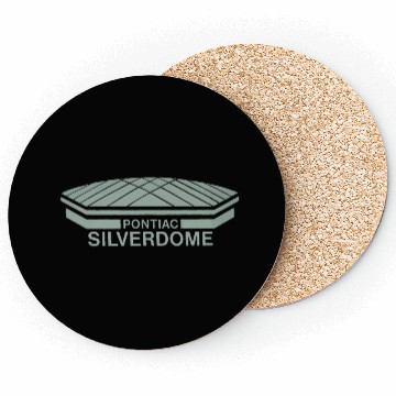 Discover Old School Vintage Pontiac Silverdome Coasters