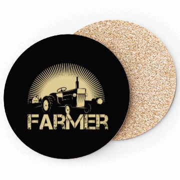 Discover Farmer piglet farmer dirty farmer farmer farmers Coasters