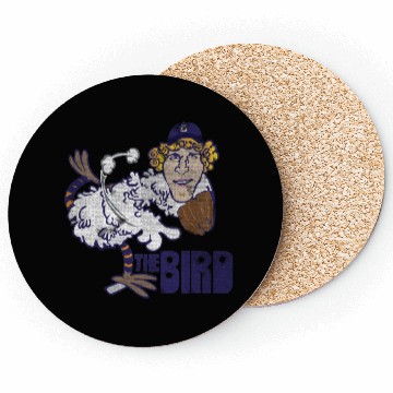Discover Detroit Baseball Bird Coasters