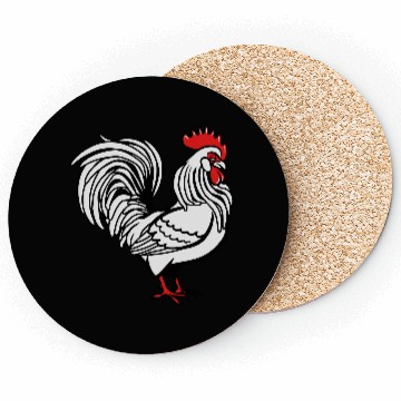 Discover Cock witty bird Coasters