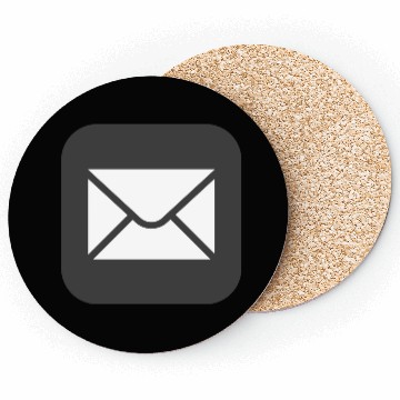 Discover Email sharing icon Coasters