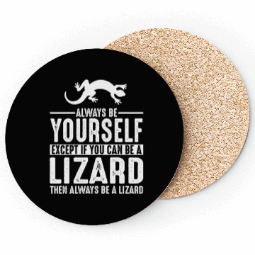 Discover Lizard Gift Lover Coasters