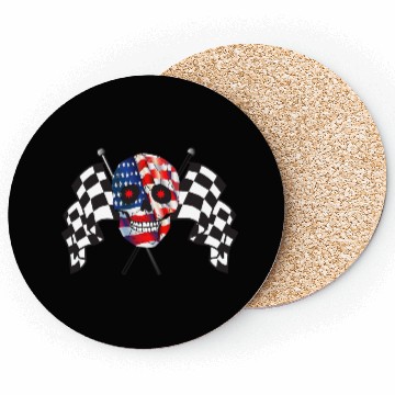Discover Racing Motorcycle Motocross Dirt Bike Coasters