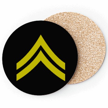 Discover army rank patch corporal Coasters