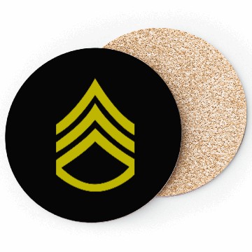 Discover army rank patch staff sergeant Coasters