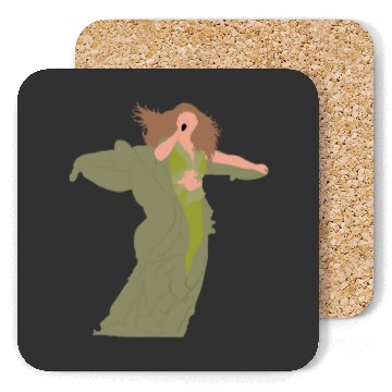 Discover green folklore dress eras tour spin Coasters