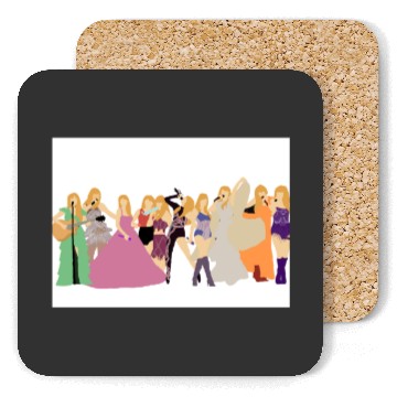 Discover TaylorSwift Eras Tour Outfits Coasters