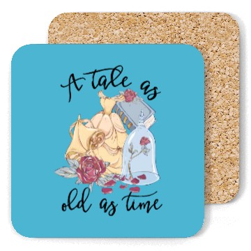 Discover Disney Princess Coasters, Beauty And The Beast Coasters