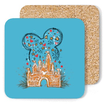 Discover Disney Gingerbread Castle Coasters