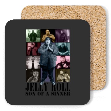 Discover Jelly Roll Eras Tour Coasters, Jelly Roll Music Coasters