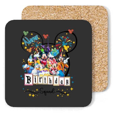 Discover Disney Birthday Squad Coasters