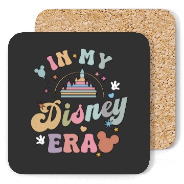 Discover In My Disney Era Coasters, Disneyland Trip Coasters, Disney World Coasters