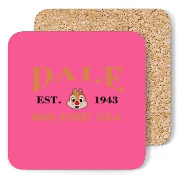 Discover Disney Dale Embroidered Coasters