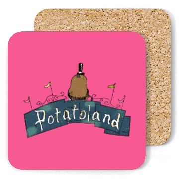 Discover Potatoland Coasters, Disney Women's Coasters, Magic Kingdom Coasters E0837