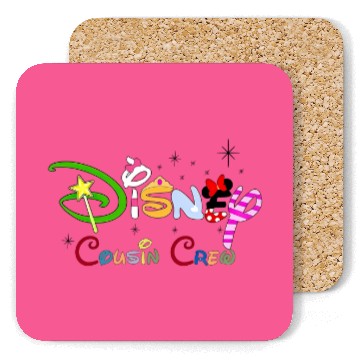 Discover Disney Cousin Crew Coasters, Disney Cousin Coasters