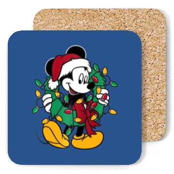 Discover Disney Mickey Mouse Lights Raglan Baseball Coasters Coasters