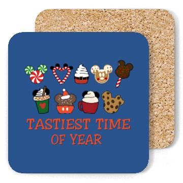 Discover Christmas Disney Snacks Coasters