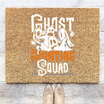 Discover Paranormal Investigator Ghost Hunting Squad Coir Doormats