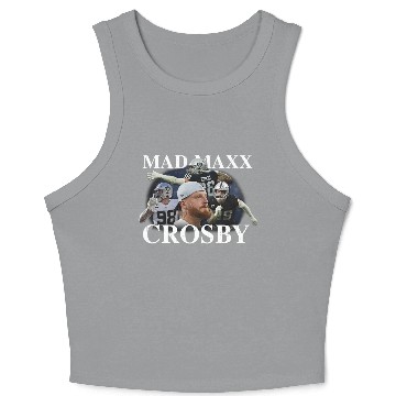 Discover Mad Maxx Crosby - Las Vegas Raiders Crop Tank Top